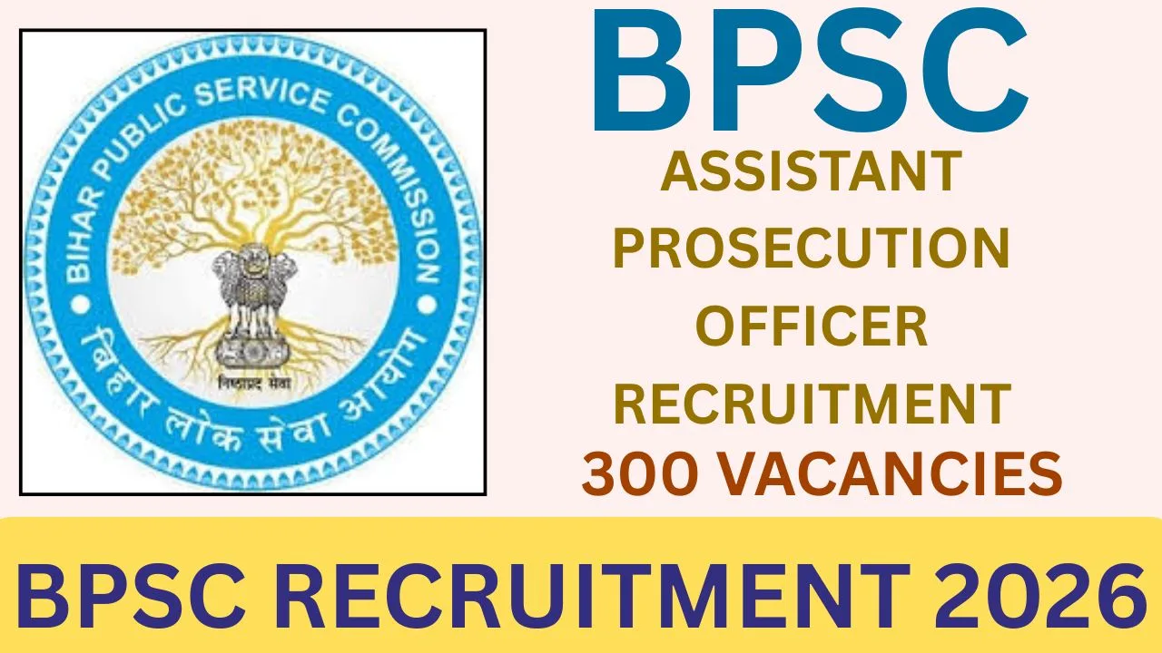 BPSC RECRUITMENT 2026